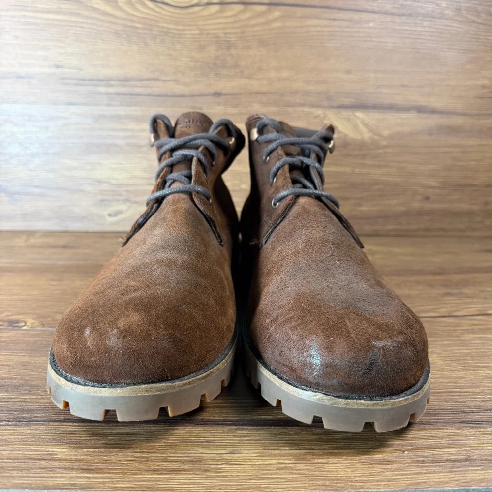 Wolverine Cort Chukka Leather Boots‎ Men’s Size 12 Lace Up Shoes